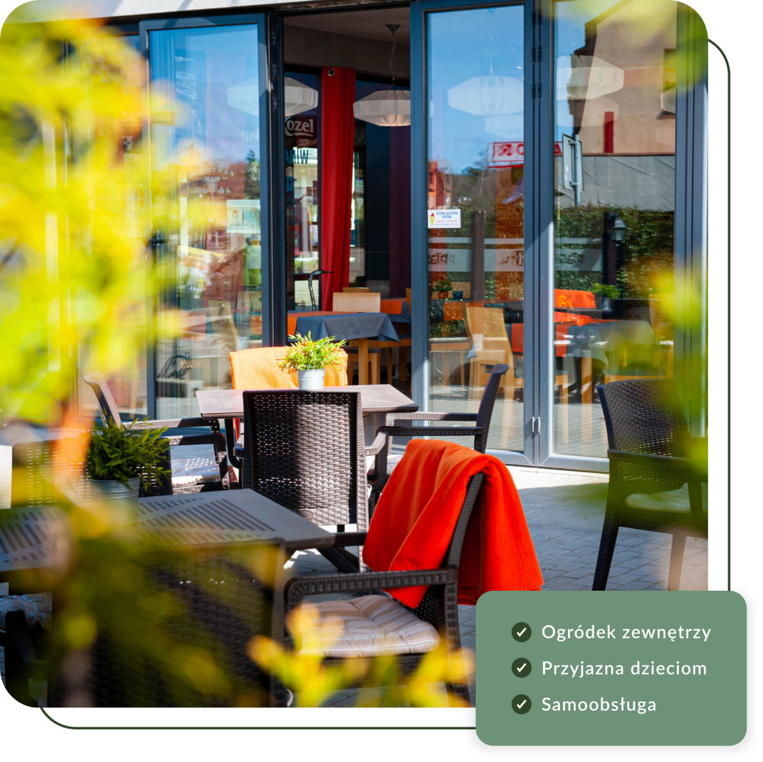 Restauracja z domowym jedzeniem, atmosferą